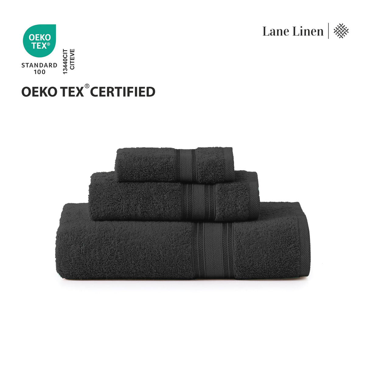 Lane Linen easy-care packaging preserves freshness while reducing packaging waste in transit.