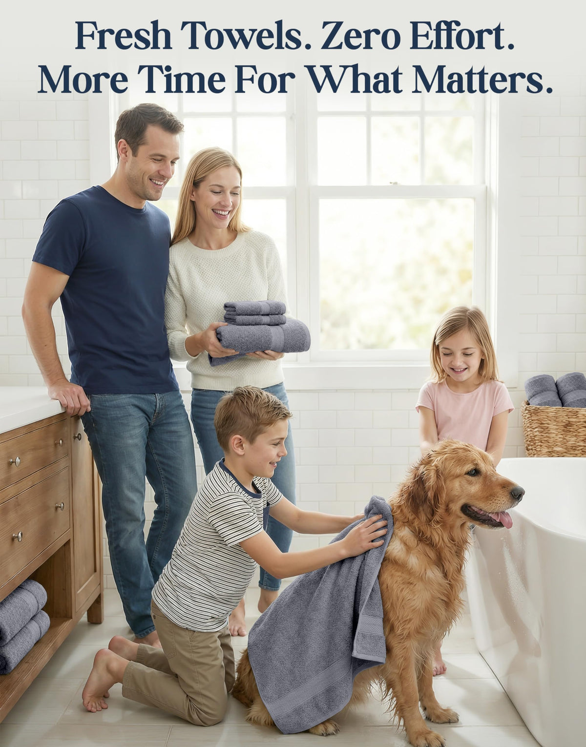 Lane Linen hand towels ideal for guest bathrooms and daily routines.
