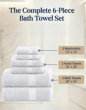 Lane Linen hotel-quality fabric texture highlights plush absorbent material