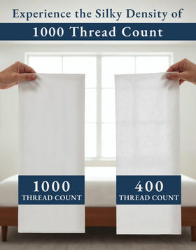Lane Linen king flat sheet display shows generous dimensions for easy styling.