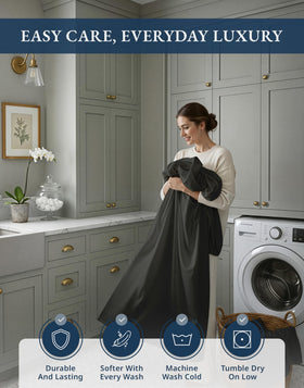 Lane Linen long staple cotton softness delivered as luxury hotel bedding