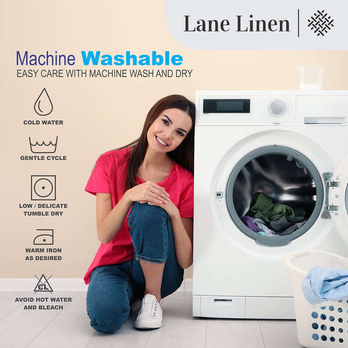 Lane Linen OEKO-TEX certified for safe textile quality.