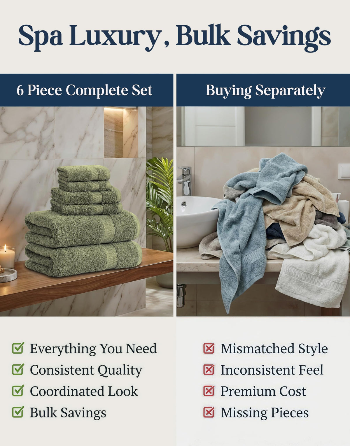 Lane Linen oil-green towels meet OEKO-TEX safety standards.