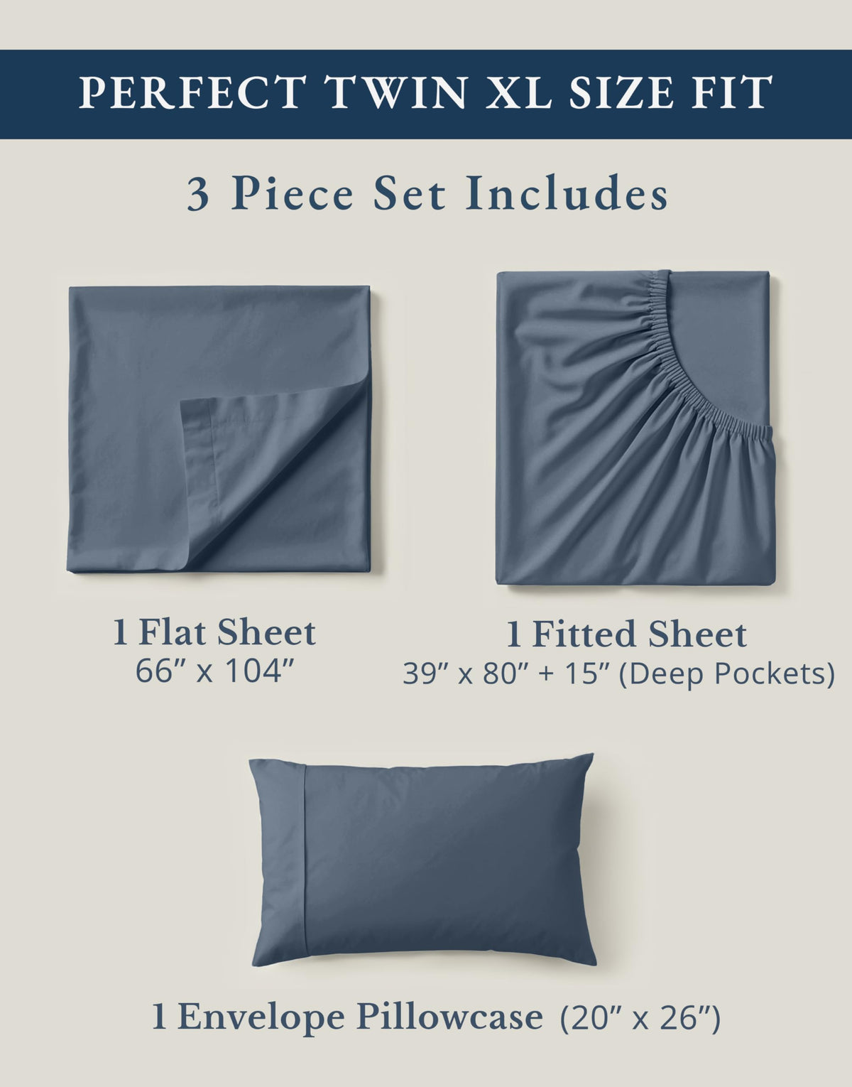LANE LINEN Organic cotton percale weave provides a crisp, airy feel.
