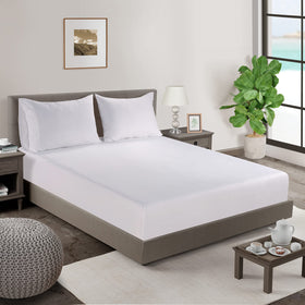 Lane Linen pillowcase with 4-inch hem for a polished finish.