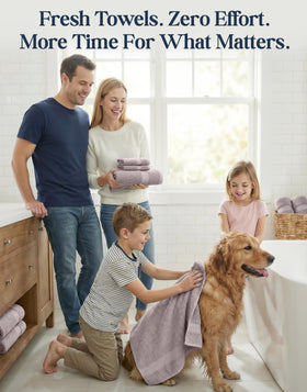 LANE LINEN platinum color swatch, complements modern bathroom decor.