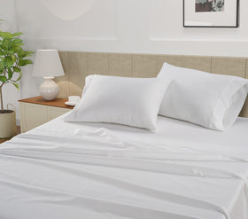 Lane Linen queen pillowcase 20x30 highlighting soft cotton and clean stitching