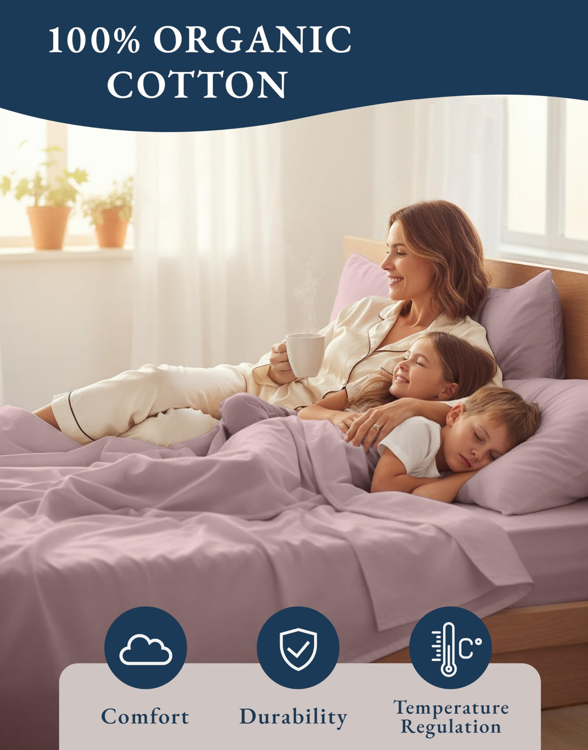 LANE LINEN reusable fabric bag packaging supports eco-friendly storage.