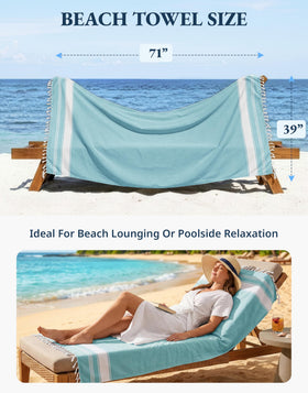 Lane Linen quick dry towel absorbs water quickly for camping and gym