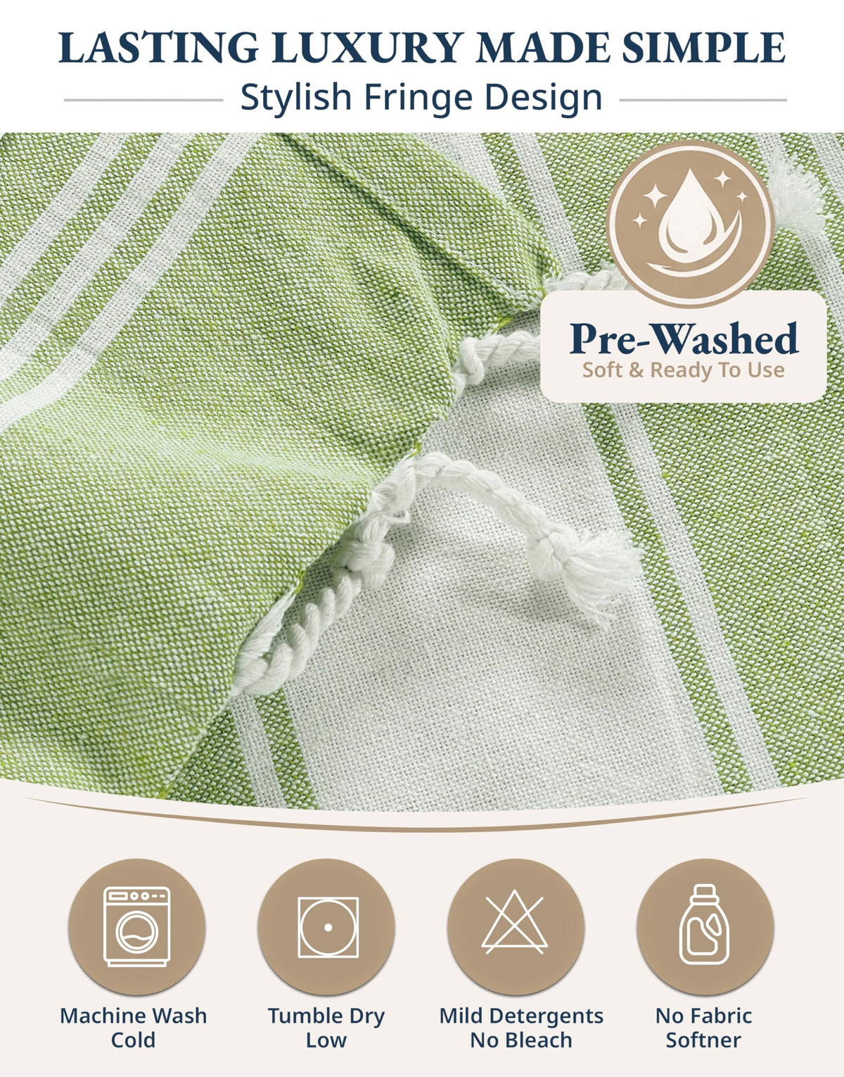 Lane Linen gift-worthy quality for birthdays, holidays, or housewarmings.