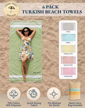 Lane Linen oversized 39x71 towels for lounging and poolside comfort.