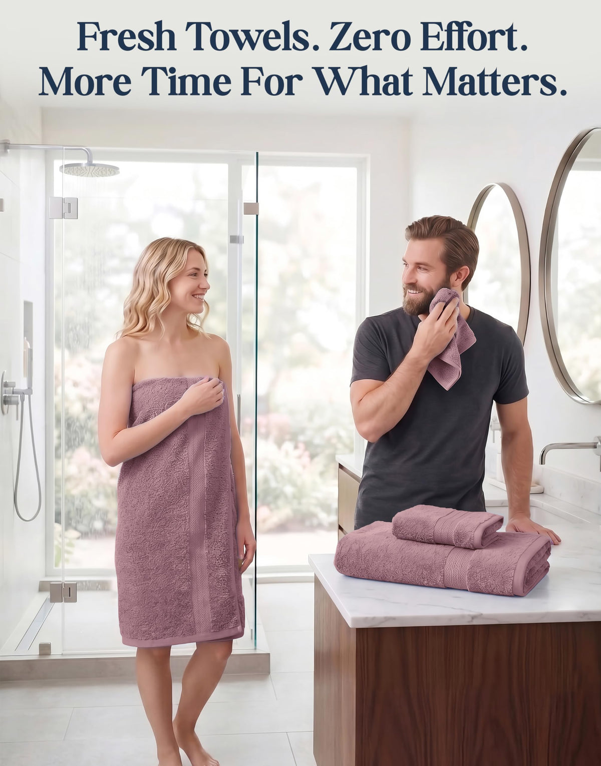 Lane Linen washcloths 13x13: compact, quick wipe-downs and exfoliation.