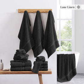 Lane Linen zero-twist technology delivers airy yet dense feel for daily bathing.