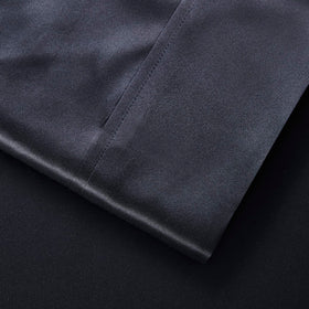 Lanest Housing fitted sheet with all-around elastic on mattress edge.