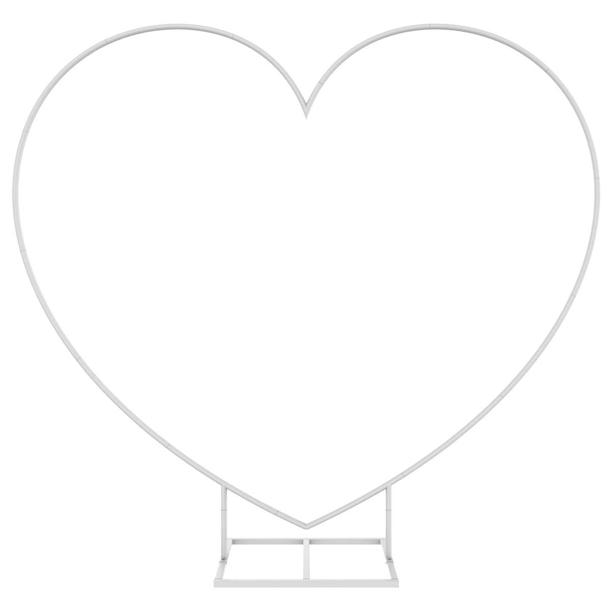 LANGXUN Balloon Arch Kit with white frame for versatile wedding backdrops.