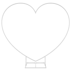 LANGXUN Balloon Arch Kit with white frame for versatile wedding backdrops.