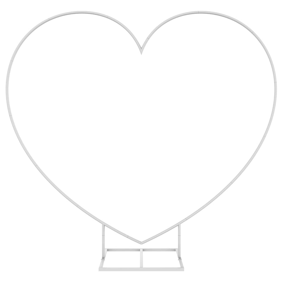 LANGXUN Balloon Arch Kit with white frame for versatile wedding backdrops.