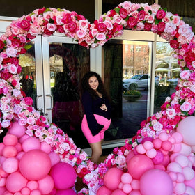 LANGXUN Proposal Photo Backdrop Arch supports memorable moments.