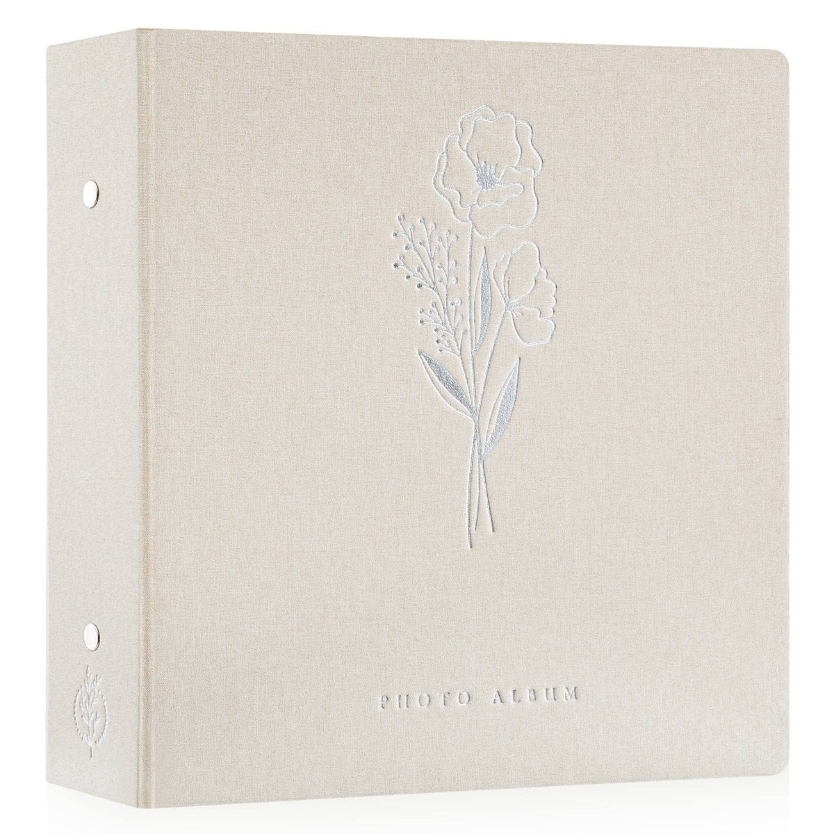 Lanpn Photo Album with beige linen cover for durable, stylish memory keeping.
