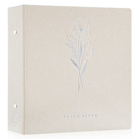 Lanpn Photo Album with beige linen cover for durable, stylish memory keeping.