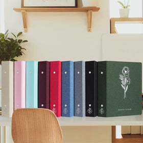 Lanpn album dimensions 10.6 x 13.3 x 2.4 inches for compact shelving