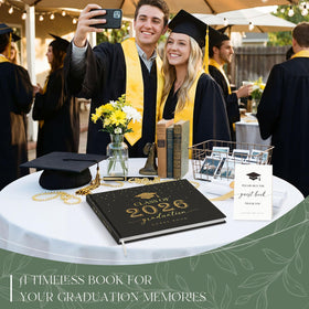 Lanpn premium leather hardcover with gold foil adds durability and elegance
