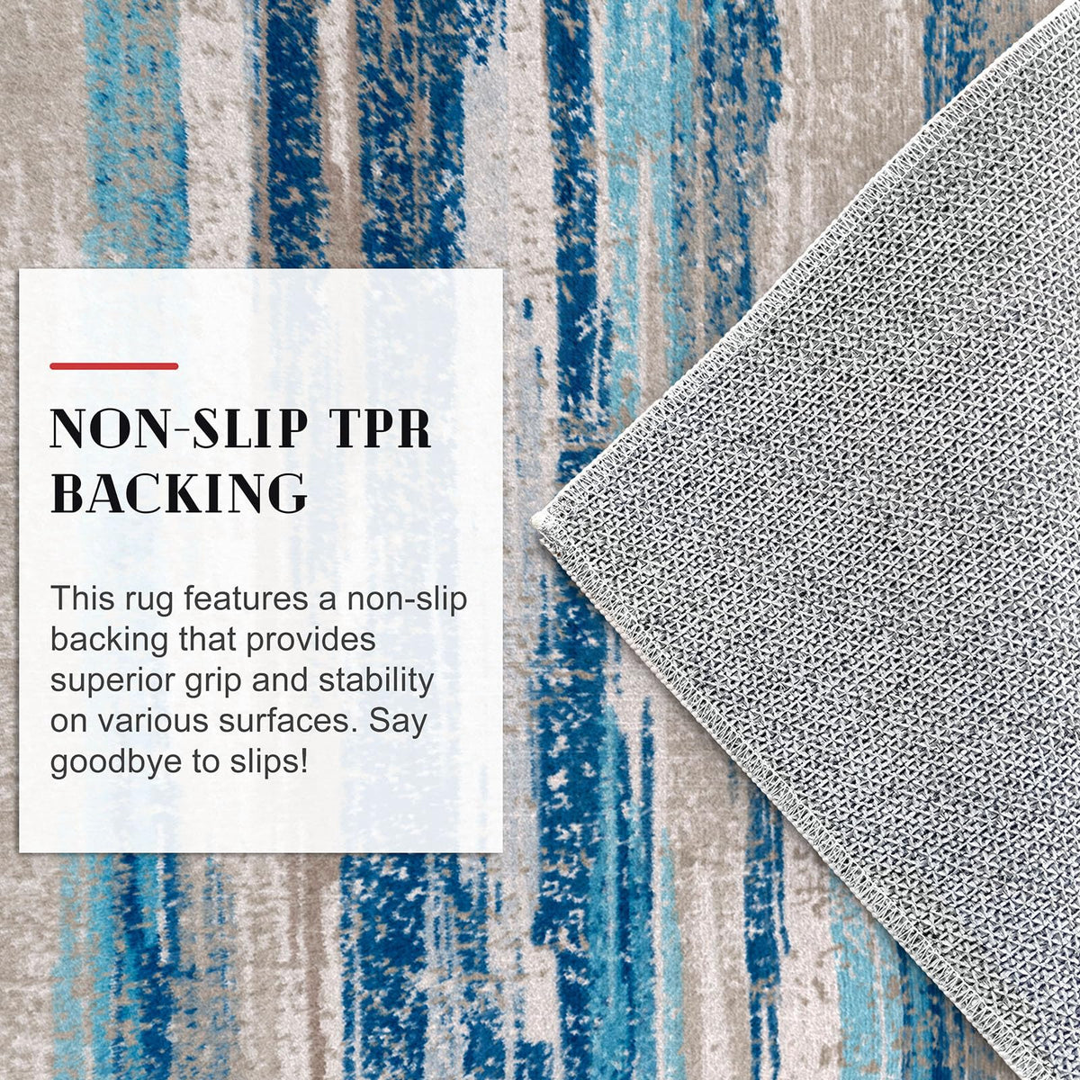 Lansny foldable rug 2x5 fits seasonal styling and versatile placements.