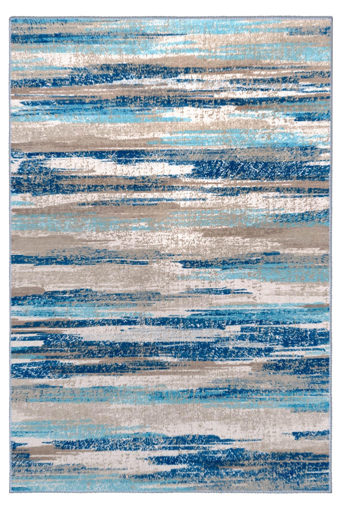 Lansny front door rug suits bedrooms and offices with a calm palette.
