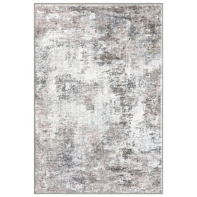 Lansny textured print foyer rug complements any decor style
