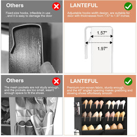 LANTEful multi-function storage for hats, scarves, and purses neatly stored