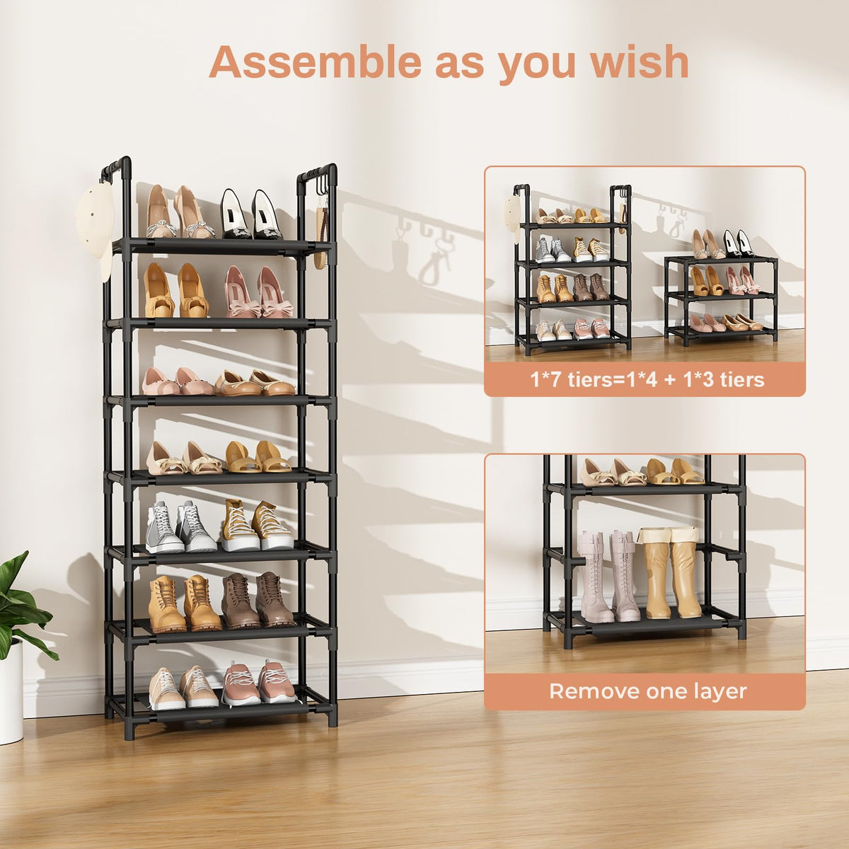 LANTEFUL compact footprint shows 17x10 inches for tight spaces.