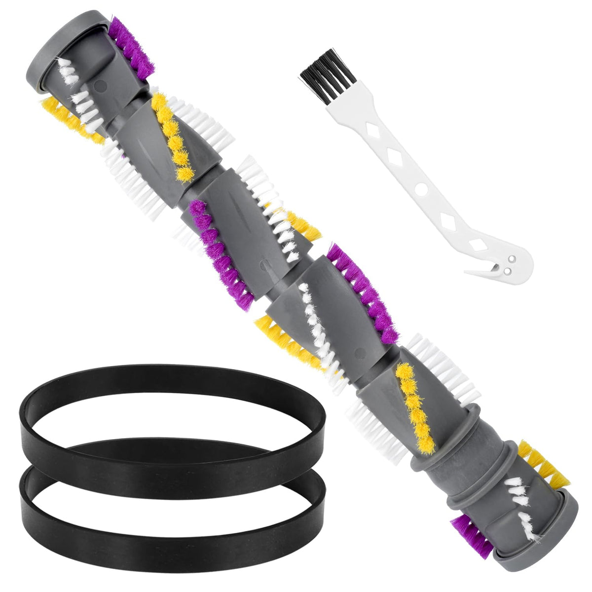 LAOYE brush roll and belts kit for compatible Bissell vacuums, ready for replacement.