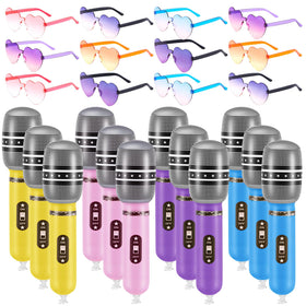 LaRandom pink heart sunglasses for K-pop parties, stylish, comfortable, and photo-ready.