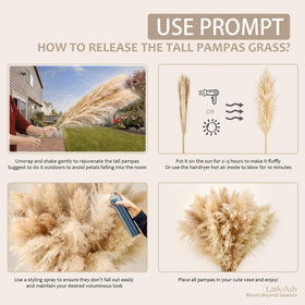 Large pampas bundle by LarkAsh makes a thoughtful gift