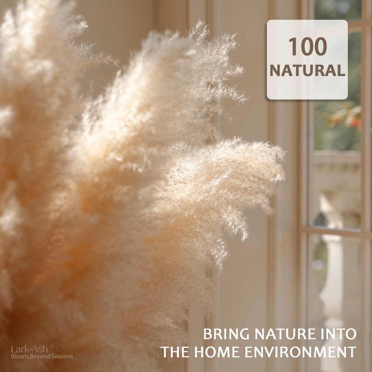 Pampas grass wedding decor by LarkAsh for elegant ceremonies
