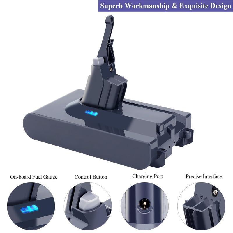 Lasica V8 battery fast charging reduces downtime between sessions.