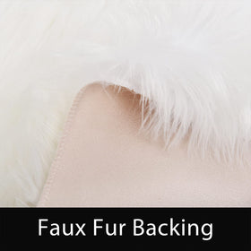 Latepis White Round Rug in dorm or teen room adding softness and style.
