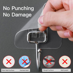 Latoxcaa 44lb capacity hook supports coats and bags securely