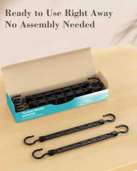 Latoxcaa connector hole 0.55-inch fits thicker hangers securely.