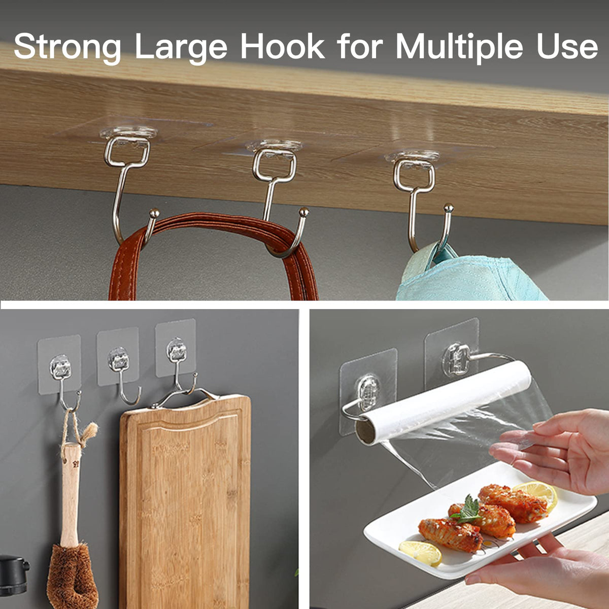 Latoxcaa multi-use wall hook for coats, towels, and plants