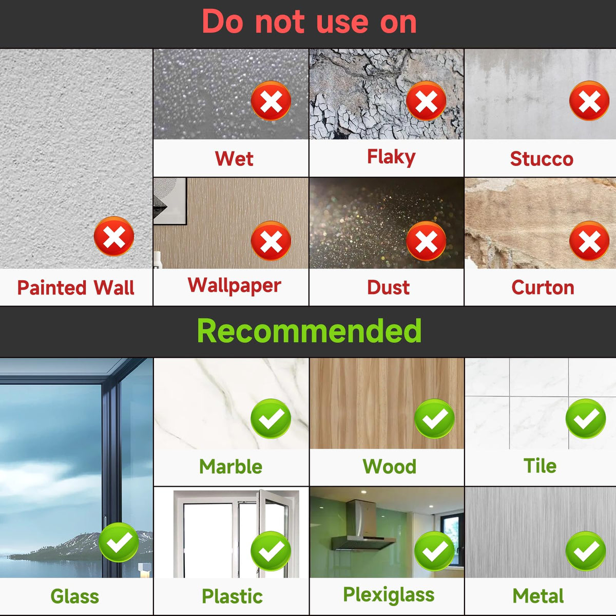 Latoxcaa removal with hairdryer shows clean, scratch-free wall finish