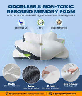 Latree odorless CertiPUR-US materials ensure a safe sleeping environment.