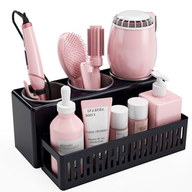 LATTYSY hair tool organizer wall mount for clutter-free styling space