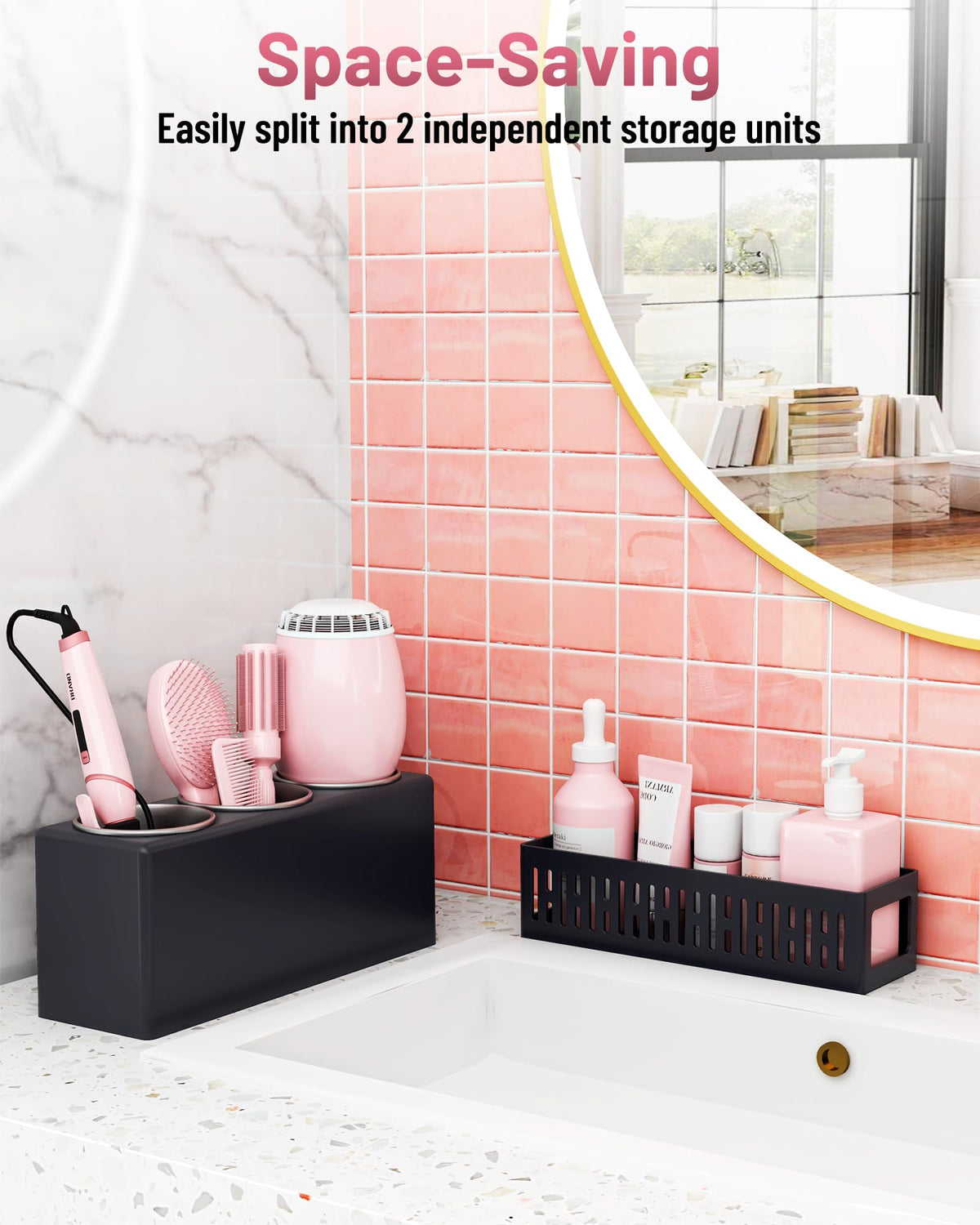 LATTYSY compact design fits small bathrooms and large vanities