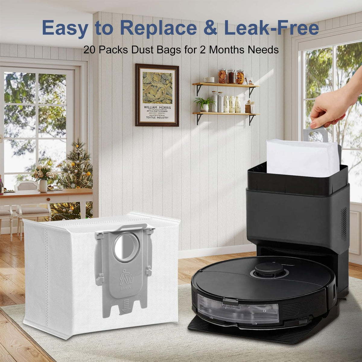 Laukowind durable puncture-resistant dust bag for reliable performance