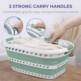 Laundry 360 40-liter capacity holds medium-to-large loads