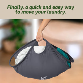  Laundry Turtle basket inside a front-loading washer, fitting securely