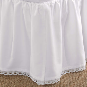 14.5 inch drop bed skirt conceals under bed storage neatly