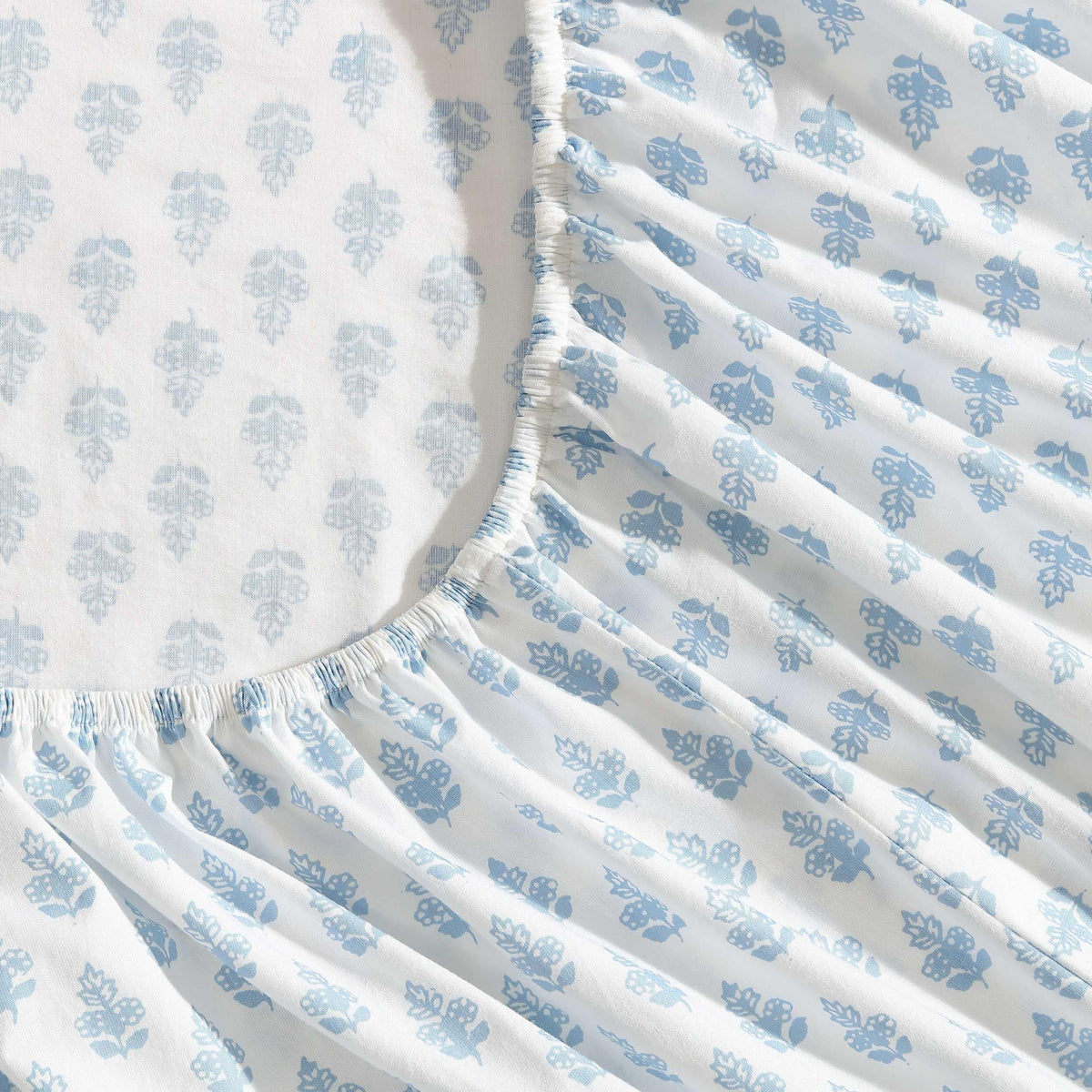 Laura Ashley Francesca Blue floral pillowcases included for a polished layered bed.