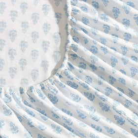 Laura Ashley Francesca Blue floral pillowcases included for a polished layered bed.